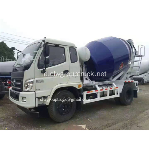 Foton 5 cbm mixer truck dijual